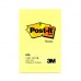 3M Post-it 656 Canary Yellow 2"x3"